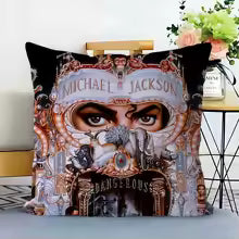 Michael Jackson Pillowcase 30x30 CM